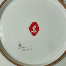 Silvagni - Faenza El Yapımı Seramik Tabak