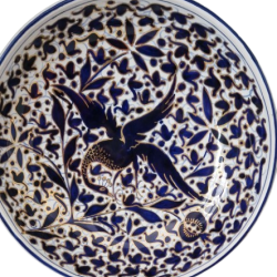 El işlemesi seramik tabak
