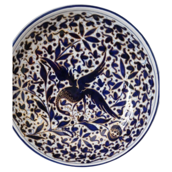 El işlemesi seramik tabak